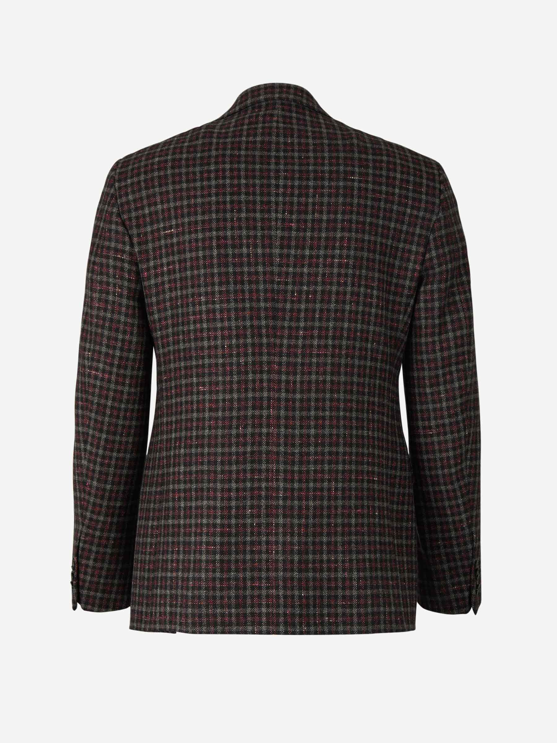 Outlet online Scabal Hombre Americana Lana Y Cashmere color Burdeos sku 302-003254 01 - Foto 2