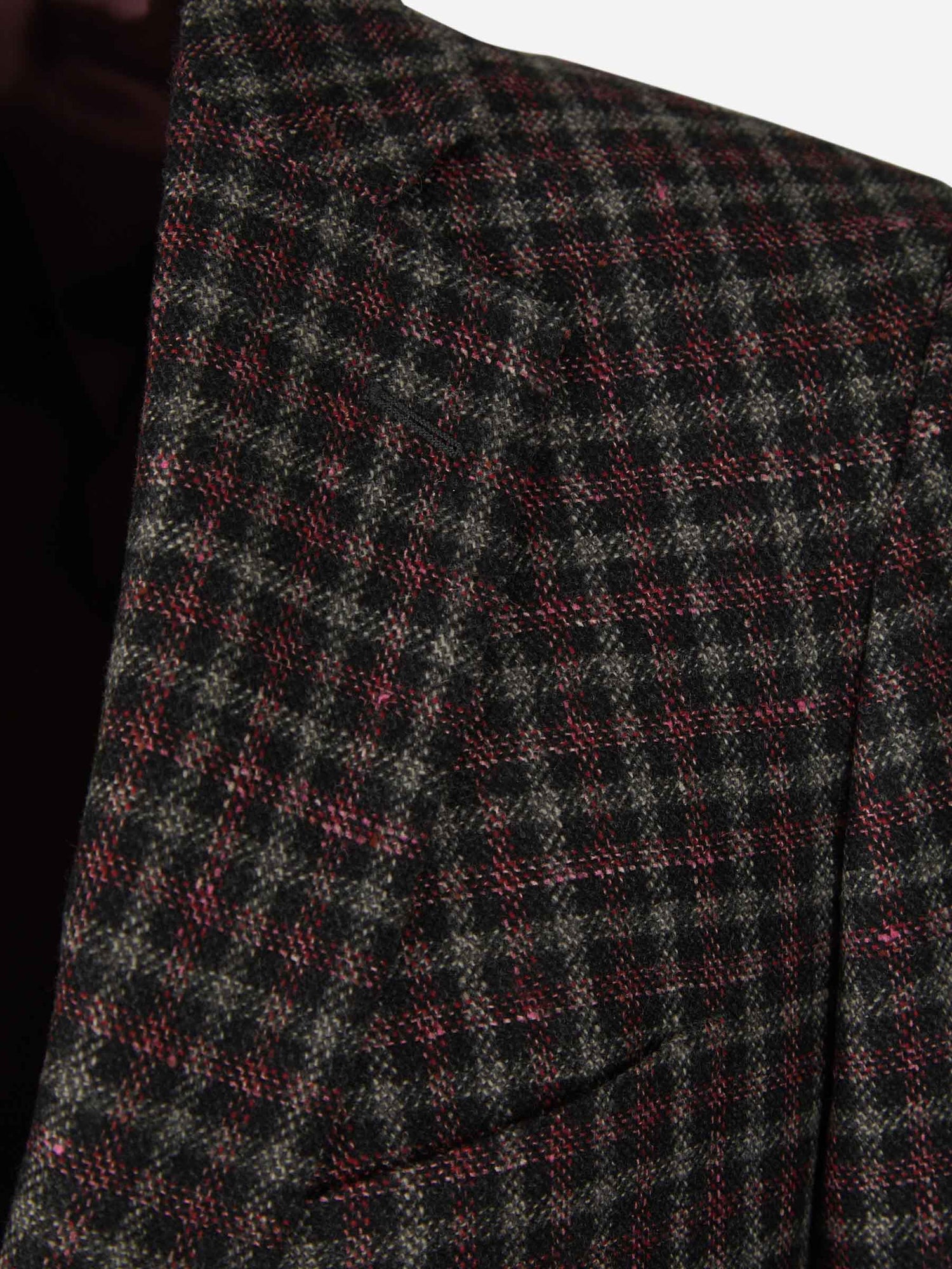Outlet online Scabal Hombre Americana Lana Y Cashmere color Burdeos sku 302-003254 01 - Foto 3