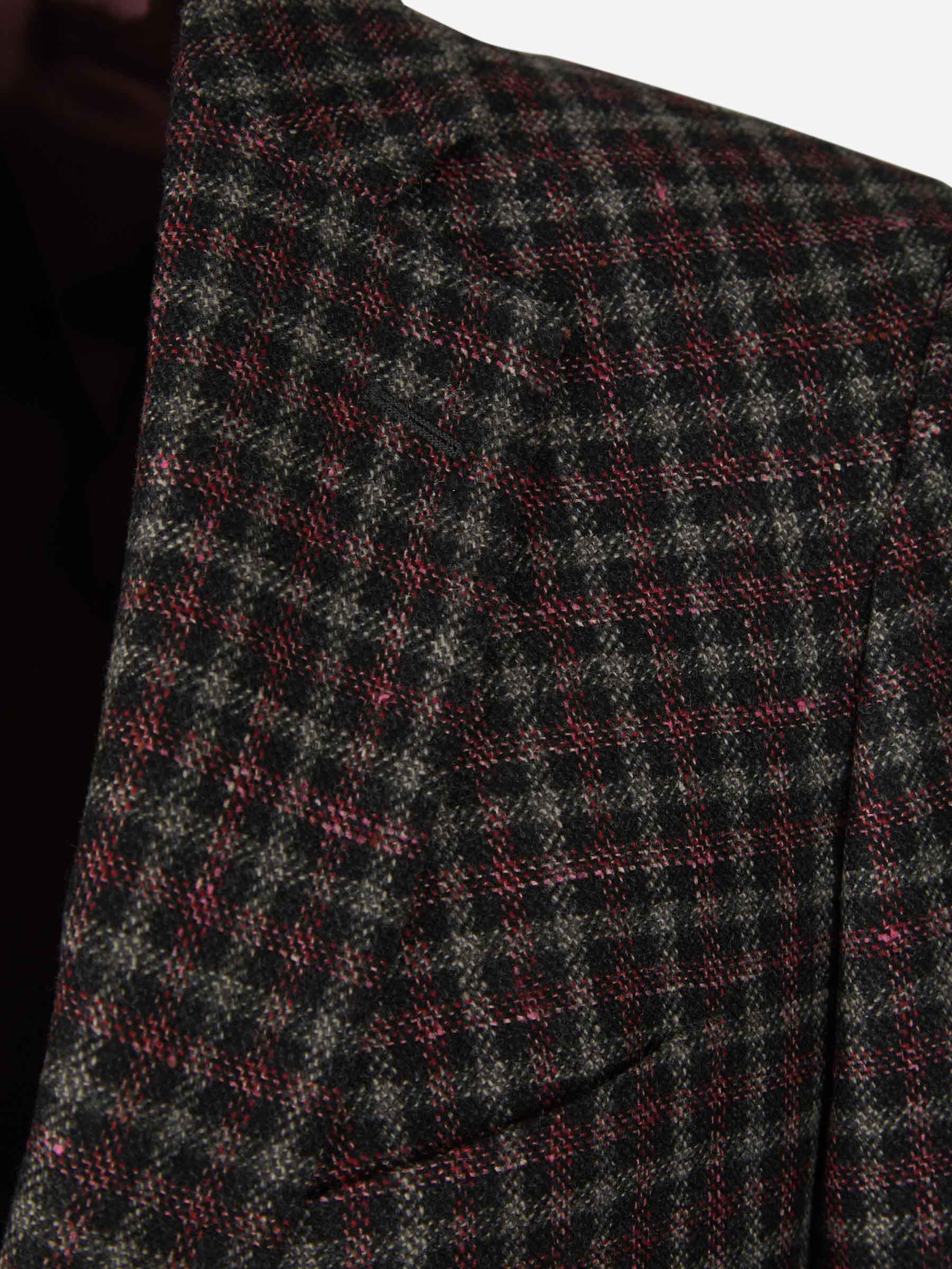 Outlet online Scabal Hombre Americana Lana Y Cashmere color Burdeos sku 302-003254 01 - Foto 3