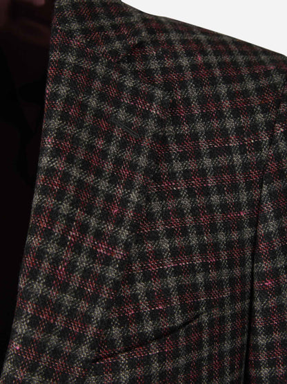 Outlet online Scabal Hombre Americana Lana Y Cashmere color Burdeos sku 302-003254 01 - Foto 3