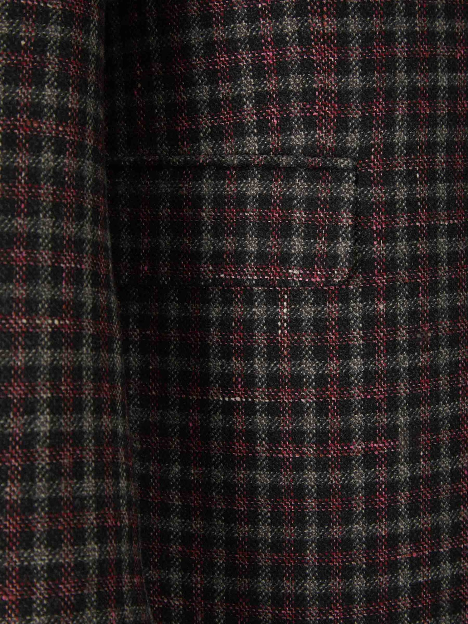 Outlet online Scabal Hombre Americana Lana Y Cashmere color Burdeos sku 302-003254 01 - Foto 4