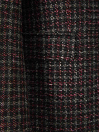 Outlet online Scabal Hombre Americana Lana Y Cashmere color Burdeos sku 302-003254 01 - Foto 4