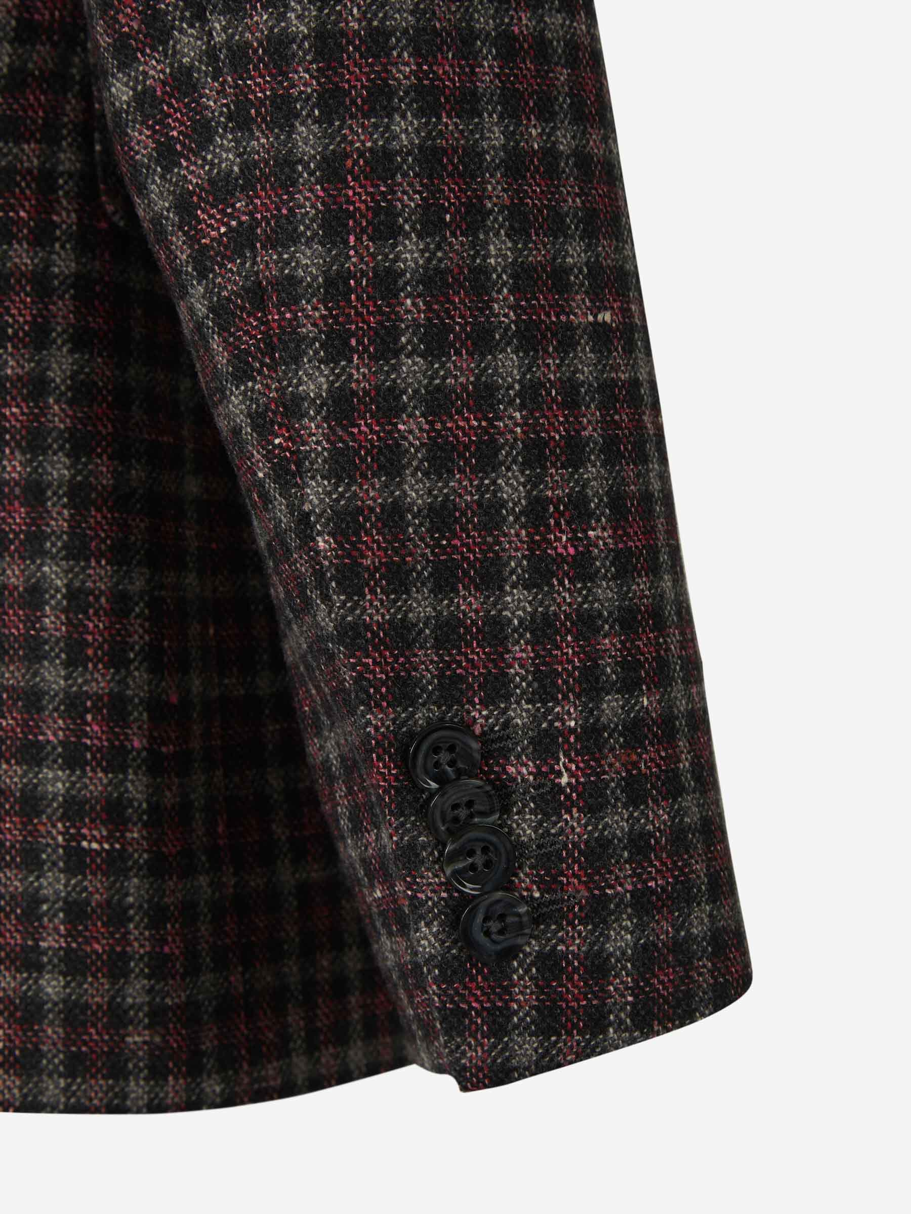 Outlet online Scabal Hombre Americana Lana Y Cashmere color Burdeos sku 302-003254 01 - Foto 5