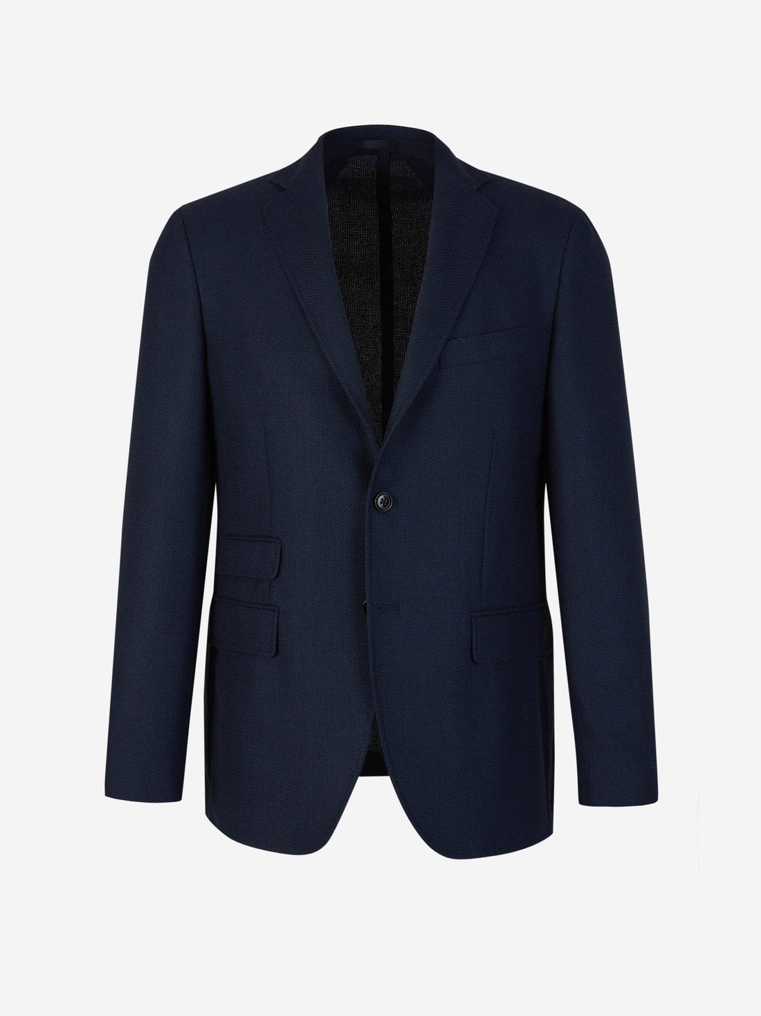 Outlet online Scabal Hombre Americana Texturizada Lana color Azul Noche sku 302-003256 01 - Foto 1