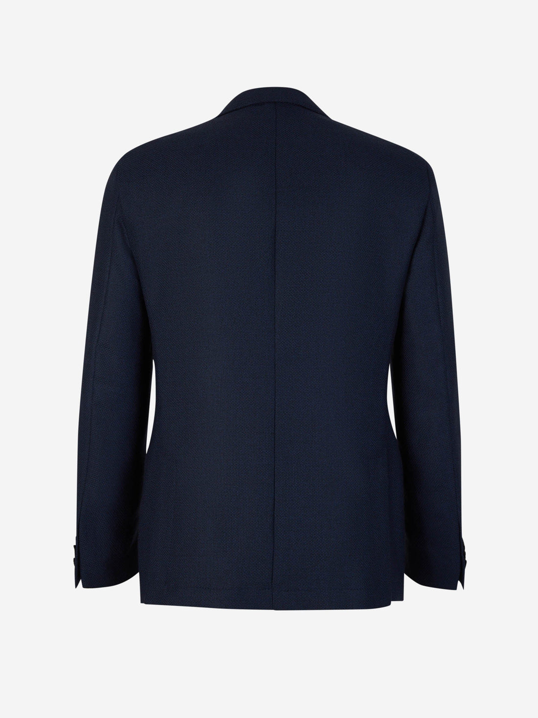 Outlet online Scabal Hombre Americana Texturizada Lana color Azul Noche sku 302-003256 01 - Foto 2