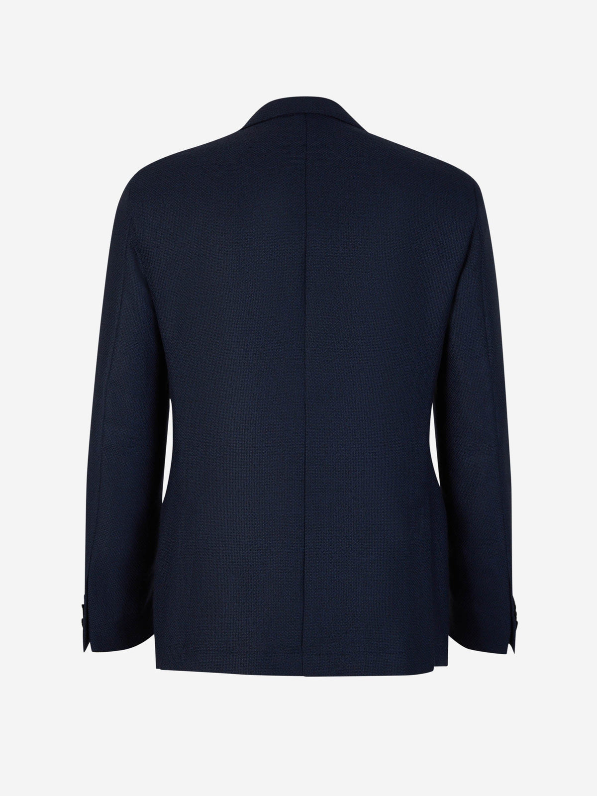 Outlet online Scabal Hombre Americana Texturizada Lana color Azul Noche sku 302-003256 01 - Foto 2
