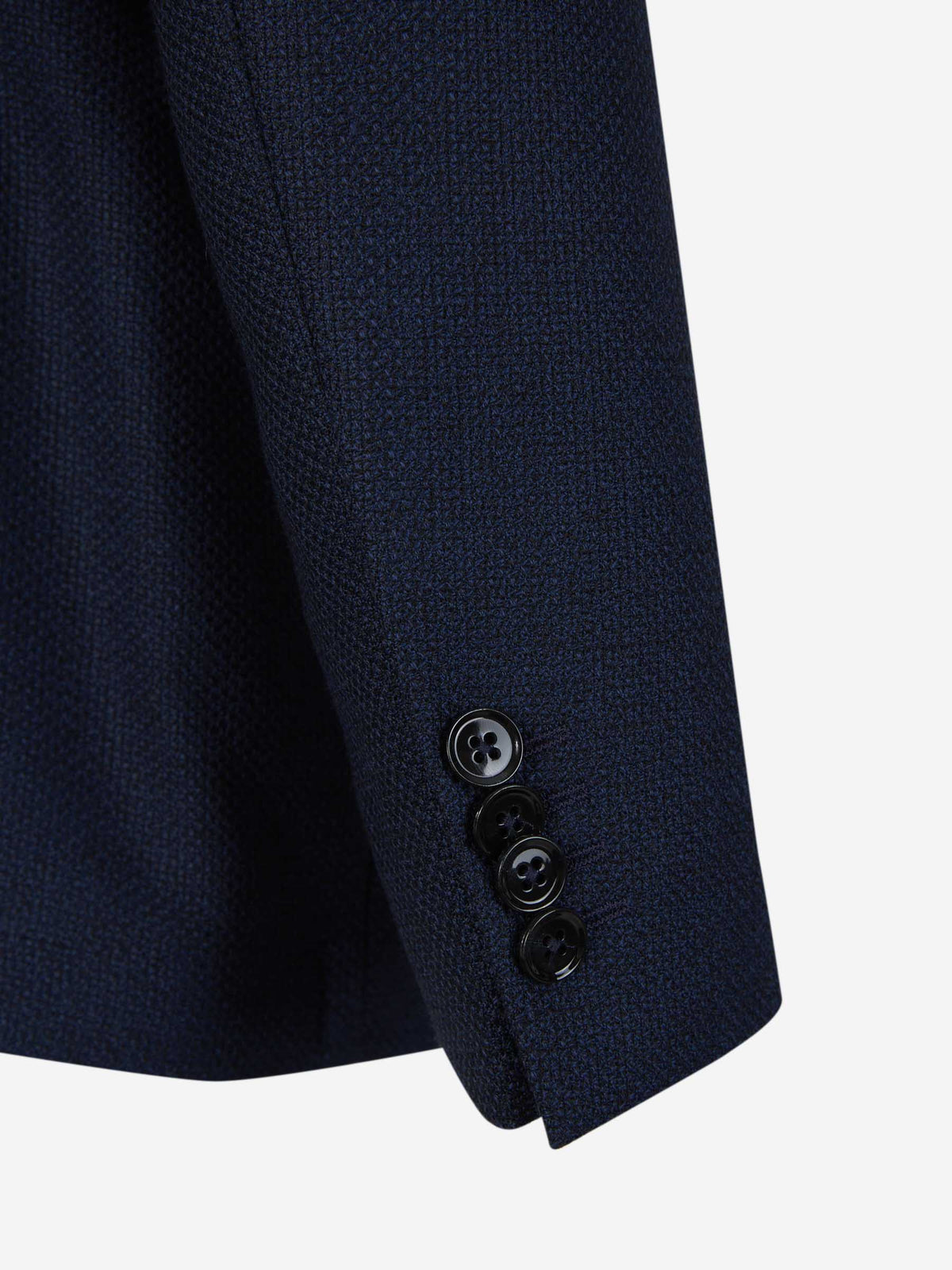 Outlet online Scabal Hombre Americana Texturizada Lana color Azul Noche sku 302-003256 01 - Foto 5