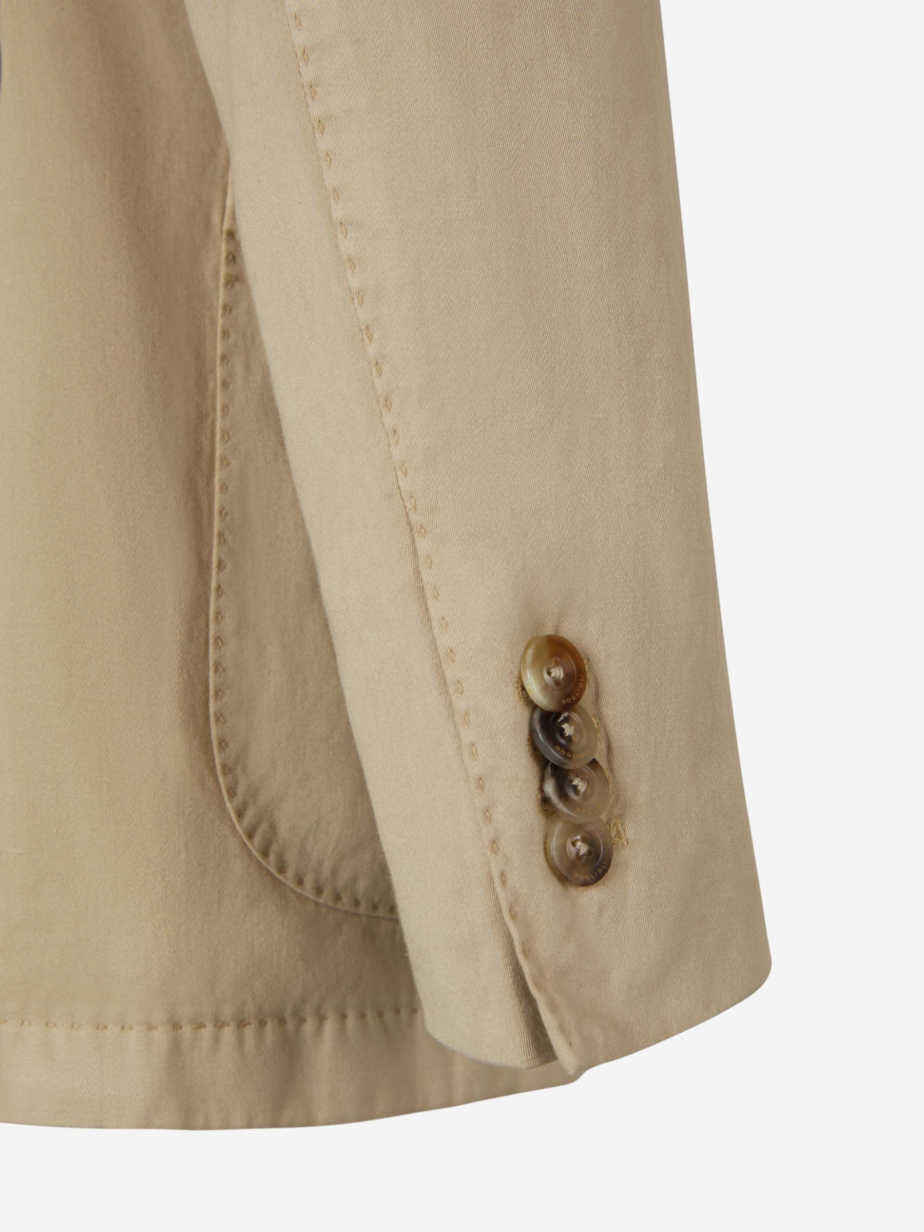 Outlet online Boglioli Hombre Americana K-Jacket color Beis sku 302-003282 02 - Foto 10