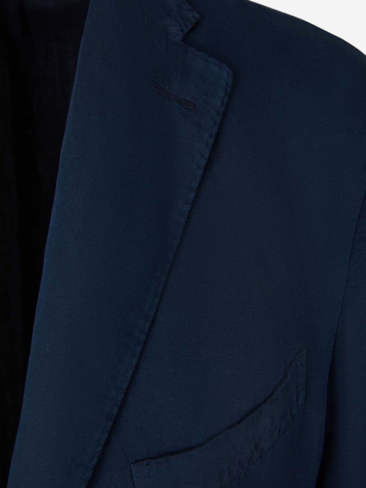 Outlet online Boglioli Hombre Americana Algodón Y Lino color Verde Militar sku 302-003288 02 - Foto 3