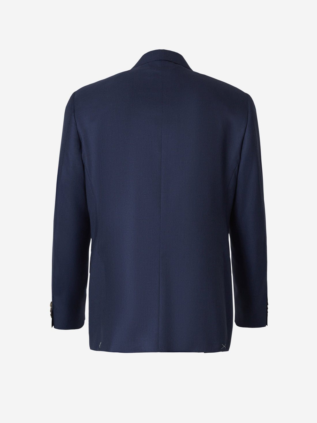 Outlet online Canali Hombre Americana Cashmere y Seda color Azul Cobalto sku 302-003316 01 - Foto 2