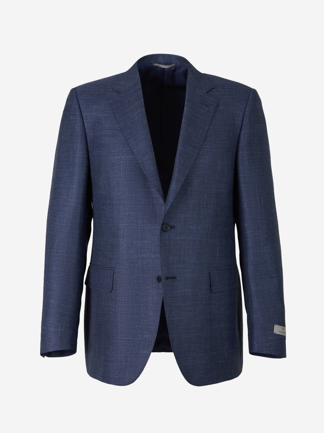Outlet online Canali Hombre Americana Texturizada Lana color Azul Cobalto sku 302-003319 01 - Foto 1