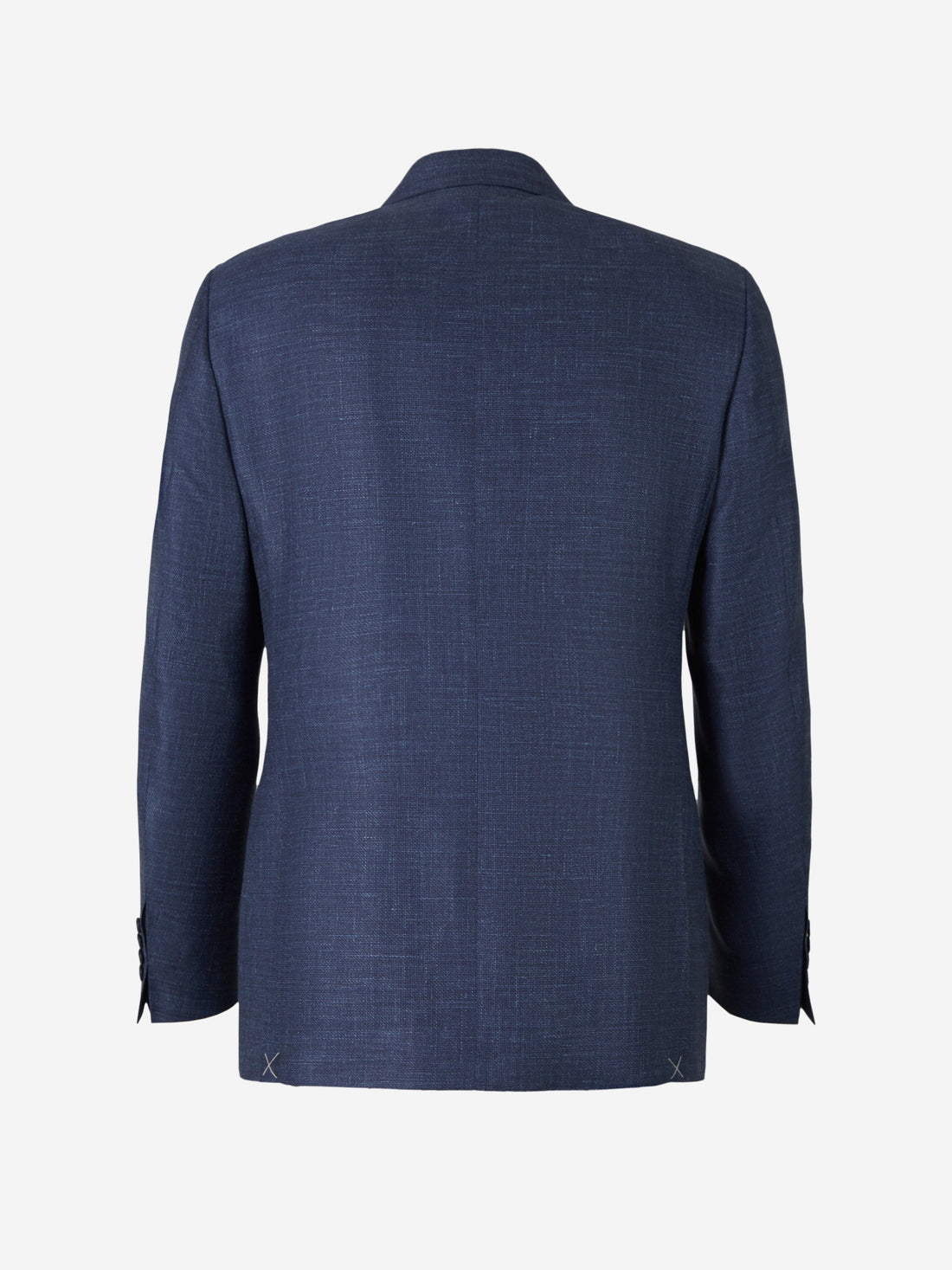 Outlet online Canali Hombre Americana Texturizada Lana color Azul Cobalto sku 302-003319 01 - Foto 2