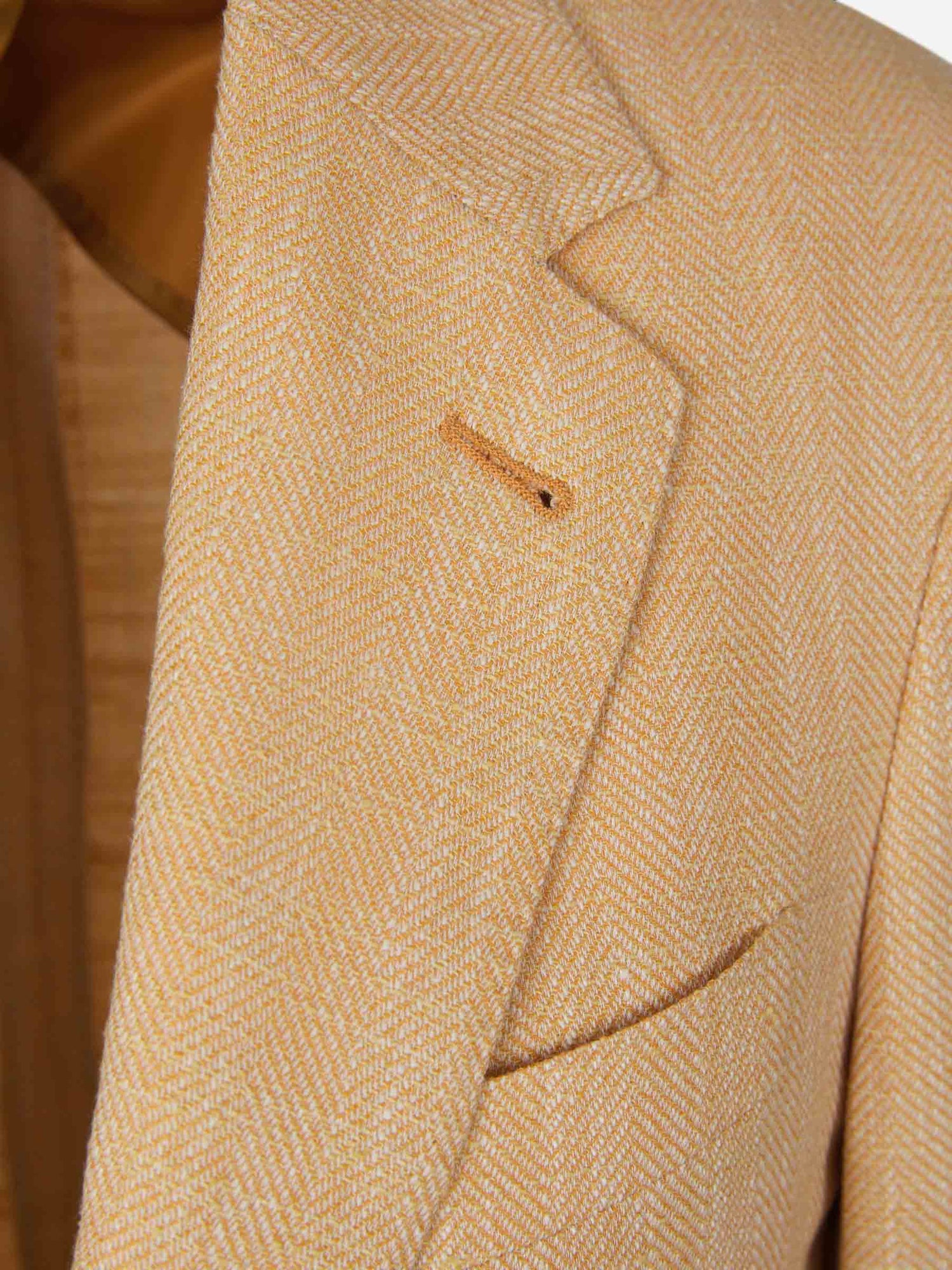 Outlet online Canali Hombre Americana Espiga color Naranja Claro sku 302-003325 01 - Foto 3