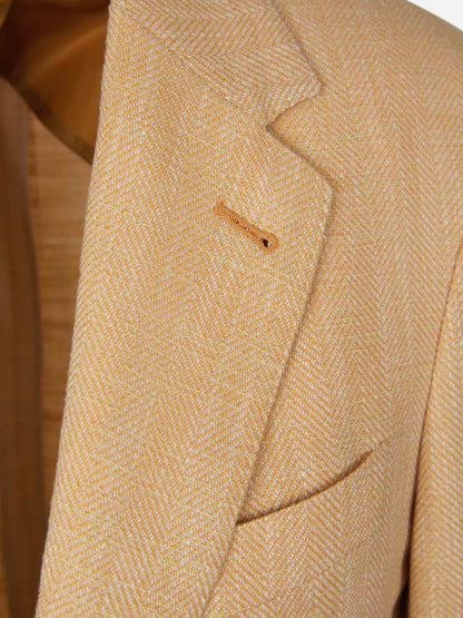 Outlet online Canali Hombre Americana Espiga color Naranja Claro sku 302-003325 01 - Foto 3