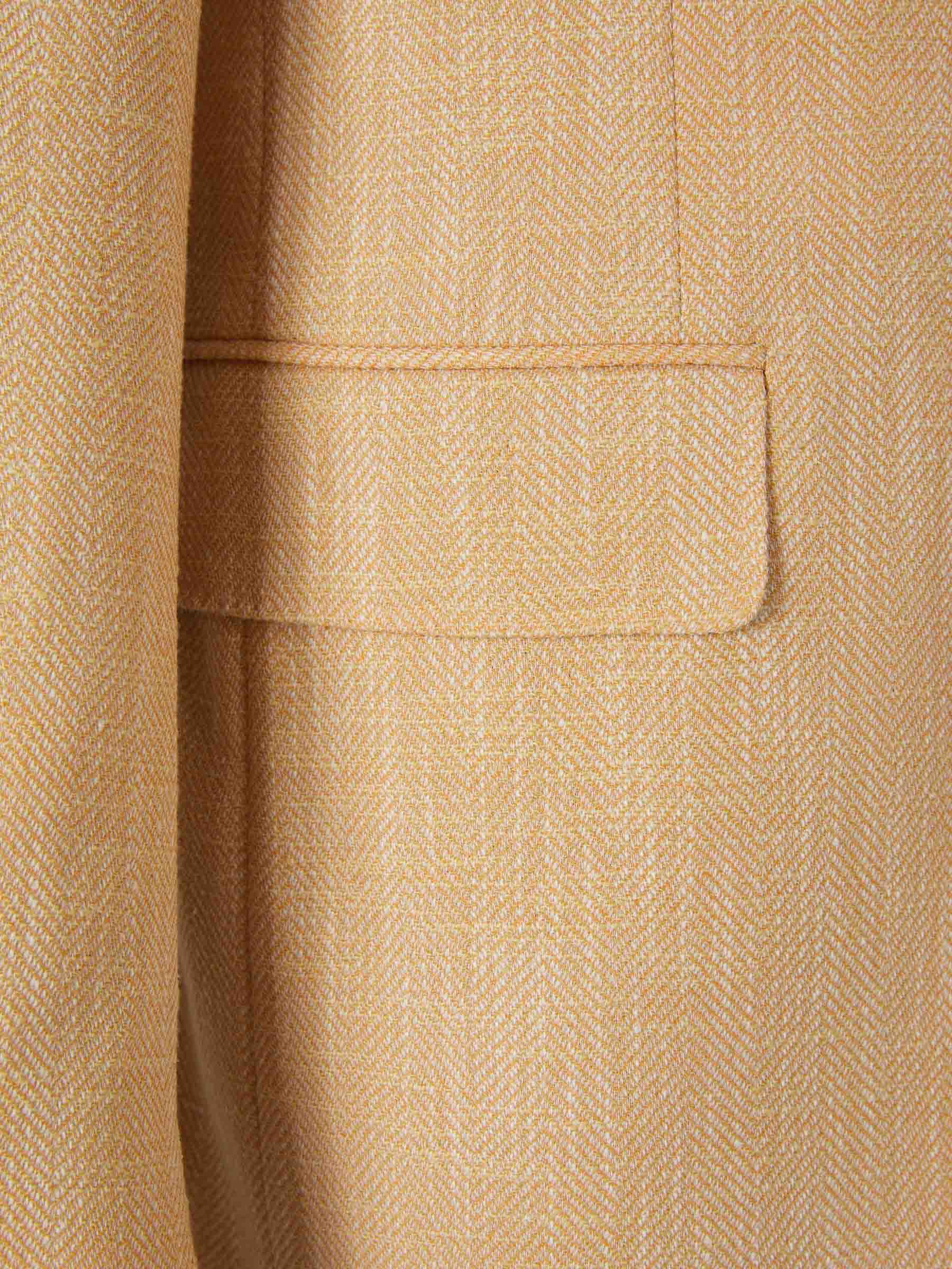 Outlet online Canali Hombre Americana Espiga color Naranja Claro sku 302-003325 01 - Foto 4