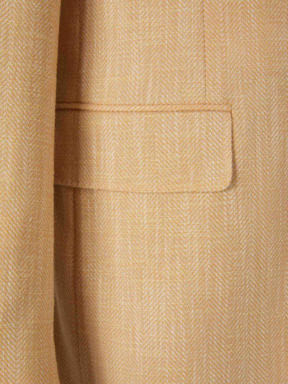 Outlet online Canali Hombre Americana Espiga color Naranja Claro sku 302-003325 01 - Foto 4