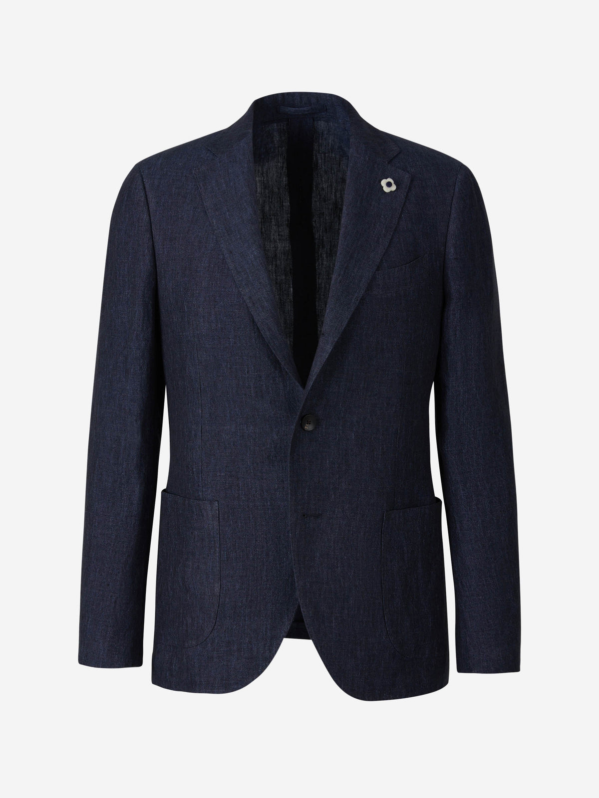 Outlet online Lardini Hombre Americana Recta Lino color Marfil sku 302-003329 01 - Foto 6