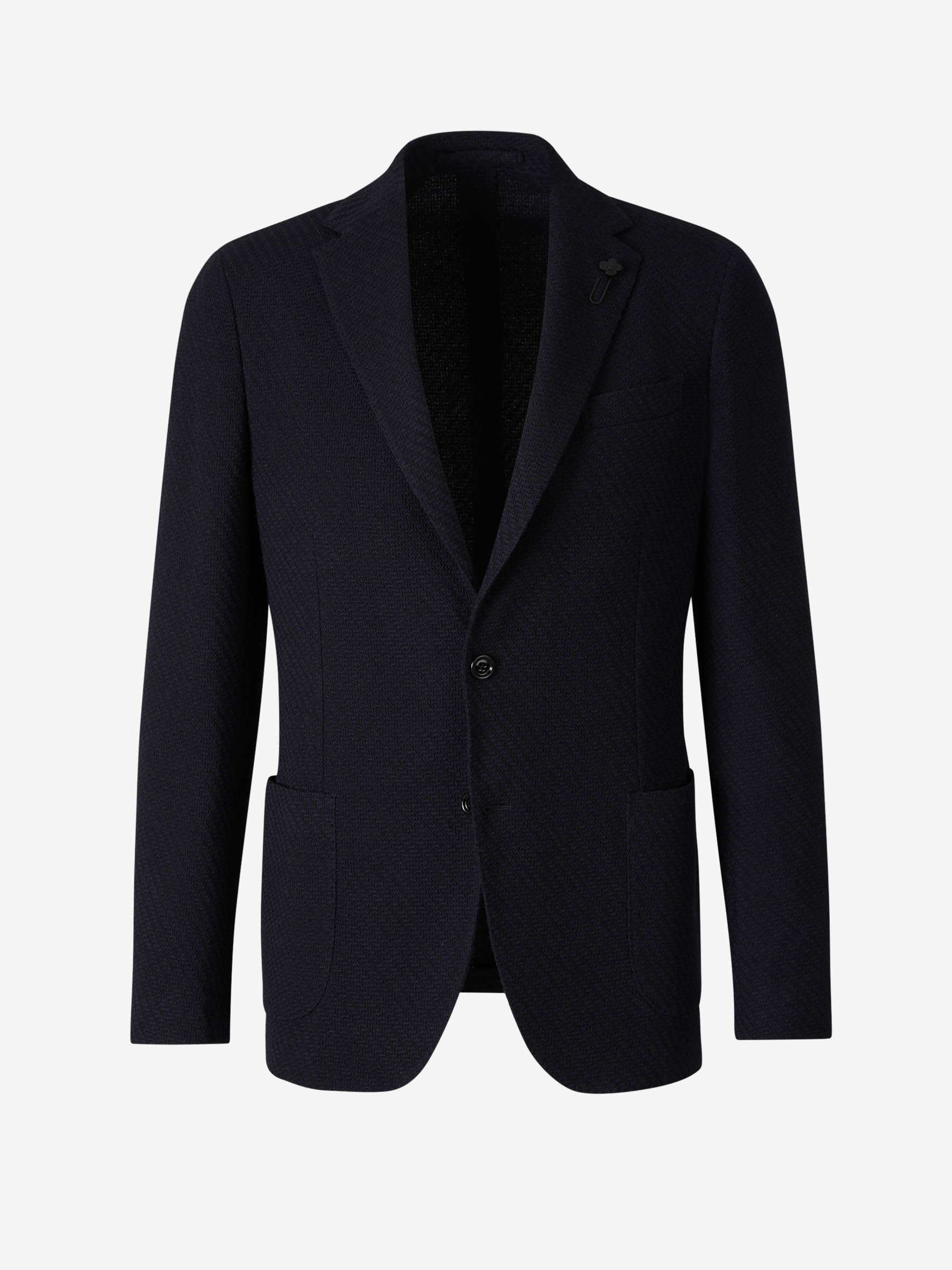 Outlet online Lardini Hombre Americana Lino Y Algodón color Azul Marino sku 302-003340 01 - Foto 1