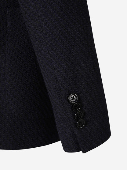 Outlet online Lardini Hombre Americana Lino Y Algodón color Azul Marino sku 302-003340 01 - Foto 5