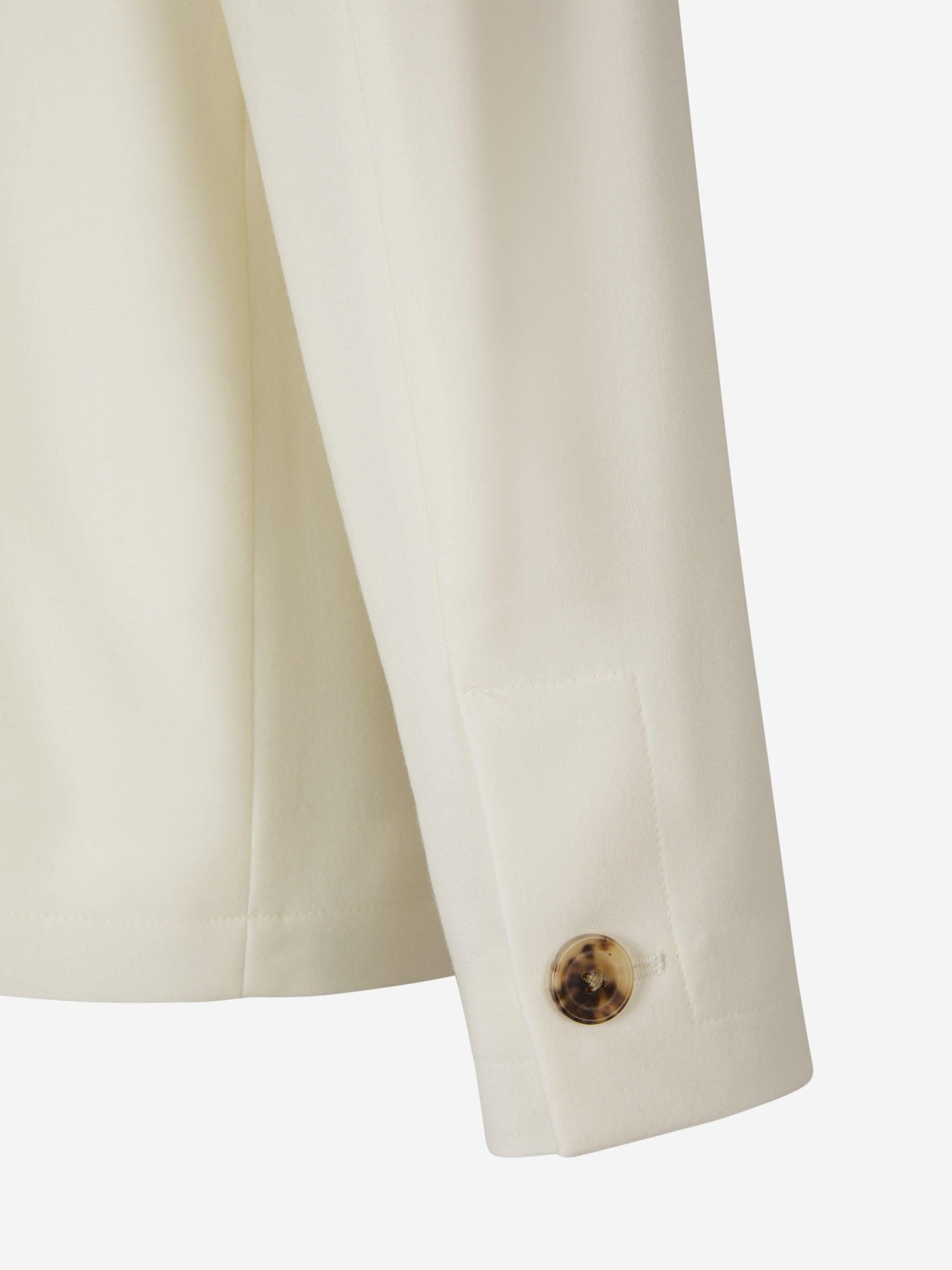 Lardini Chaqueta Camisera Attitude color Crema sku 302-003346 01 - Foto 6