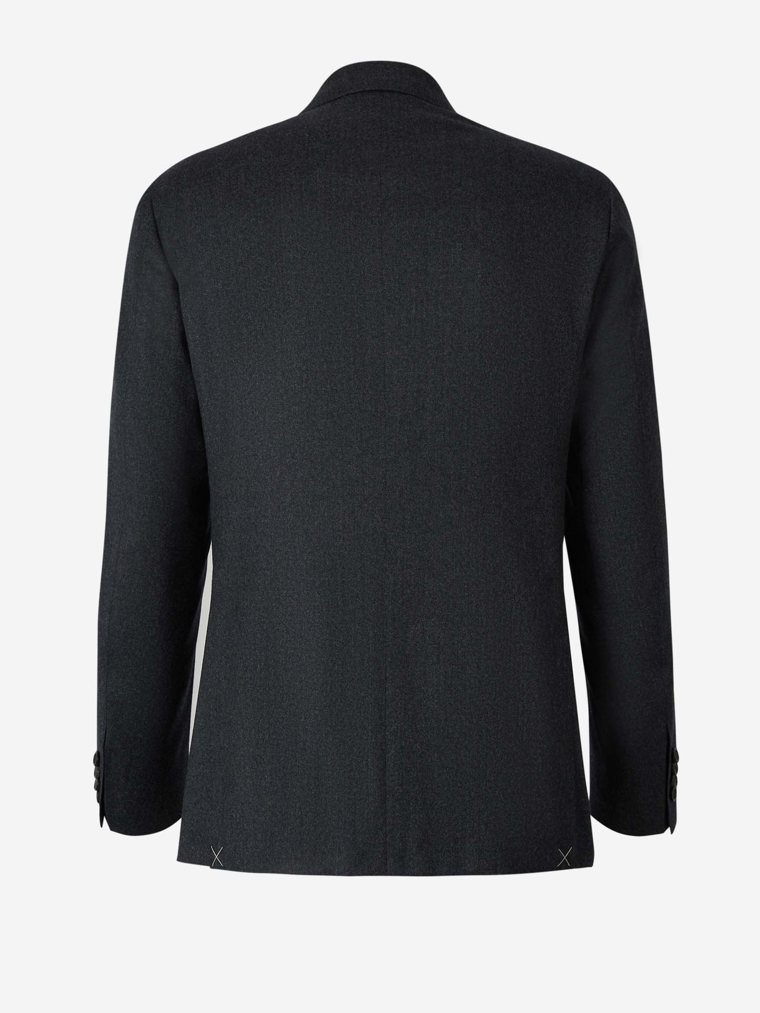 Outlet online Canali Hombre Americana Ligera Lana color Gris Oscuro sku 302-003357 01 - Foto 2
