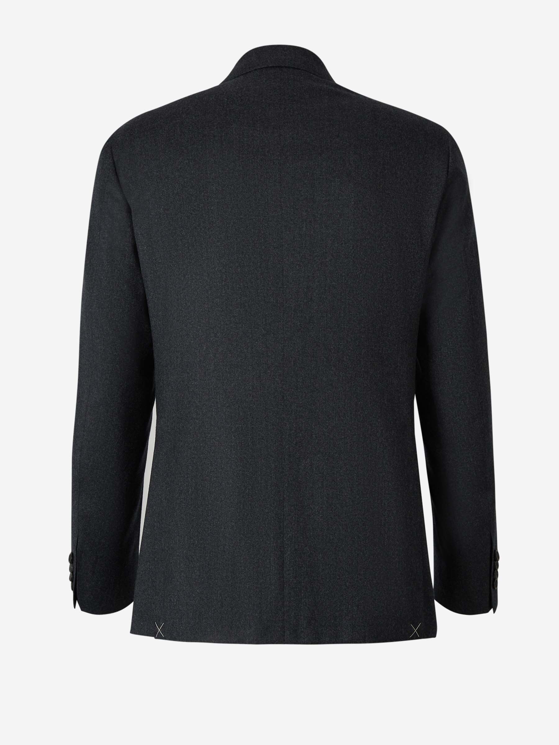 Outlet online Canali Hombre Americana Ligera Lana color Gris Oscuro sku 302-003357 01 - Foto 2