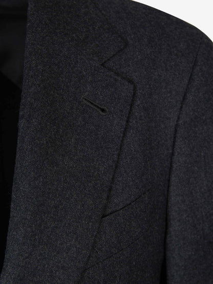 Outlet online Canali Hombre Americana Ligera Lana color Gris Oscuro sku 302-003357 01 - Foto 3