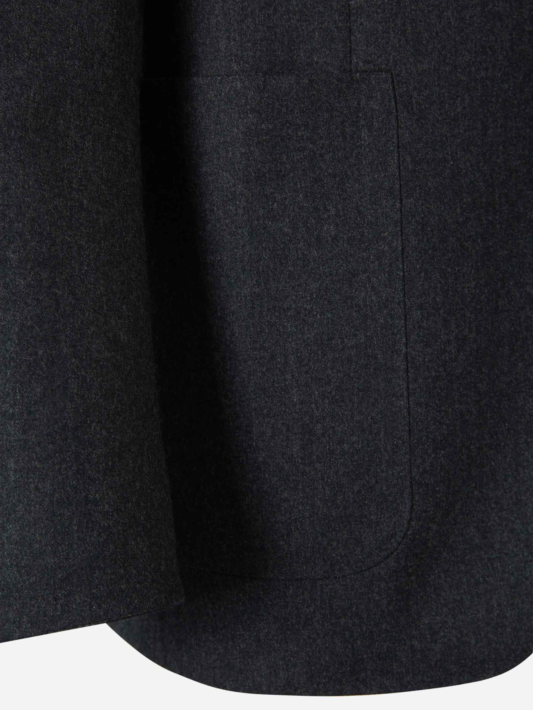 Outlet online Canali Hombre Americana Ligera Lana color Gris Oscuro sku 302-003357 01 - Foto 4