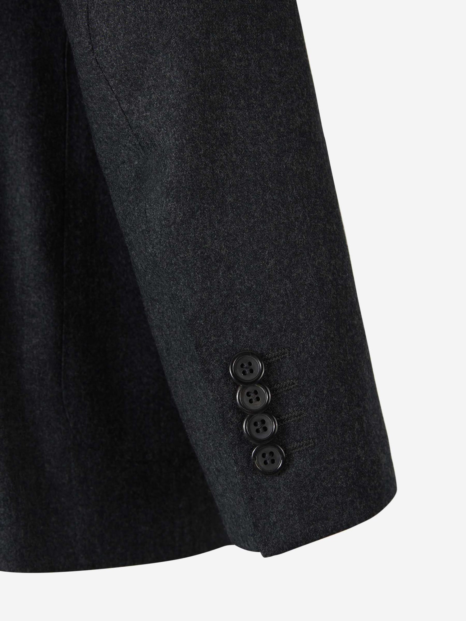 Outlet online Canali Hombre Americana Ligera Lana color Gris Oscuro sku 302-003357 01 - Foto 5