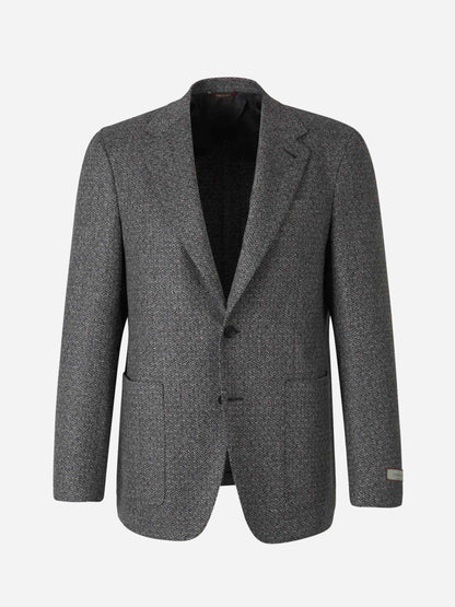 Outlet online Canali Hombre Americana Lana Y Cashmere color Marron sku 302-003362 01 - Foto 1