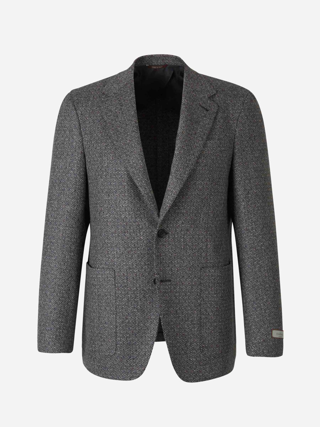 Outlet online Canali Hombre Americana Lana Y Cashmere color Gris Claro sku 302-003362 02 - Foto 1