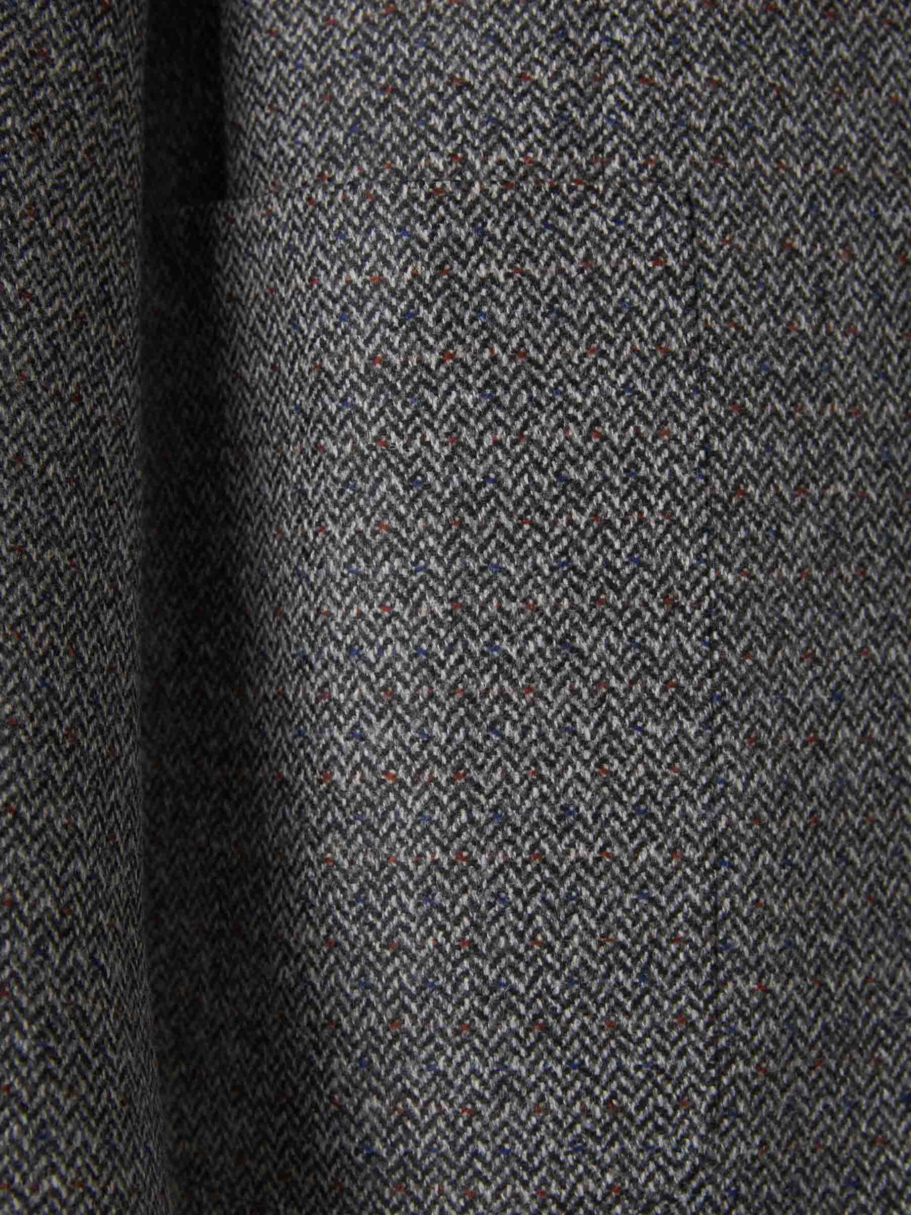Outlet online Canali Hombre Americana Lana Y Cashmere color Marron sku 302-003362 01 - Foto 4