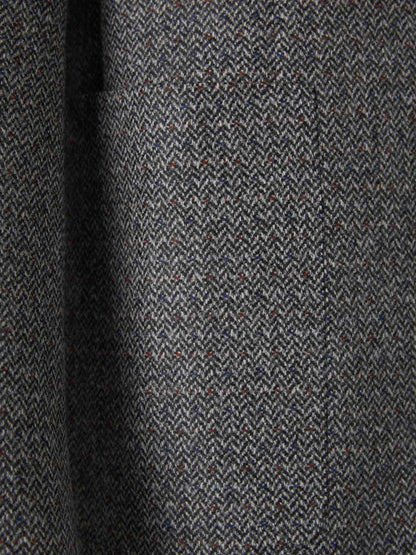 Outlet online Canali Hombre Americana Lana Y Cashmere color Marron sku 302-003362 01 - Foto 4