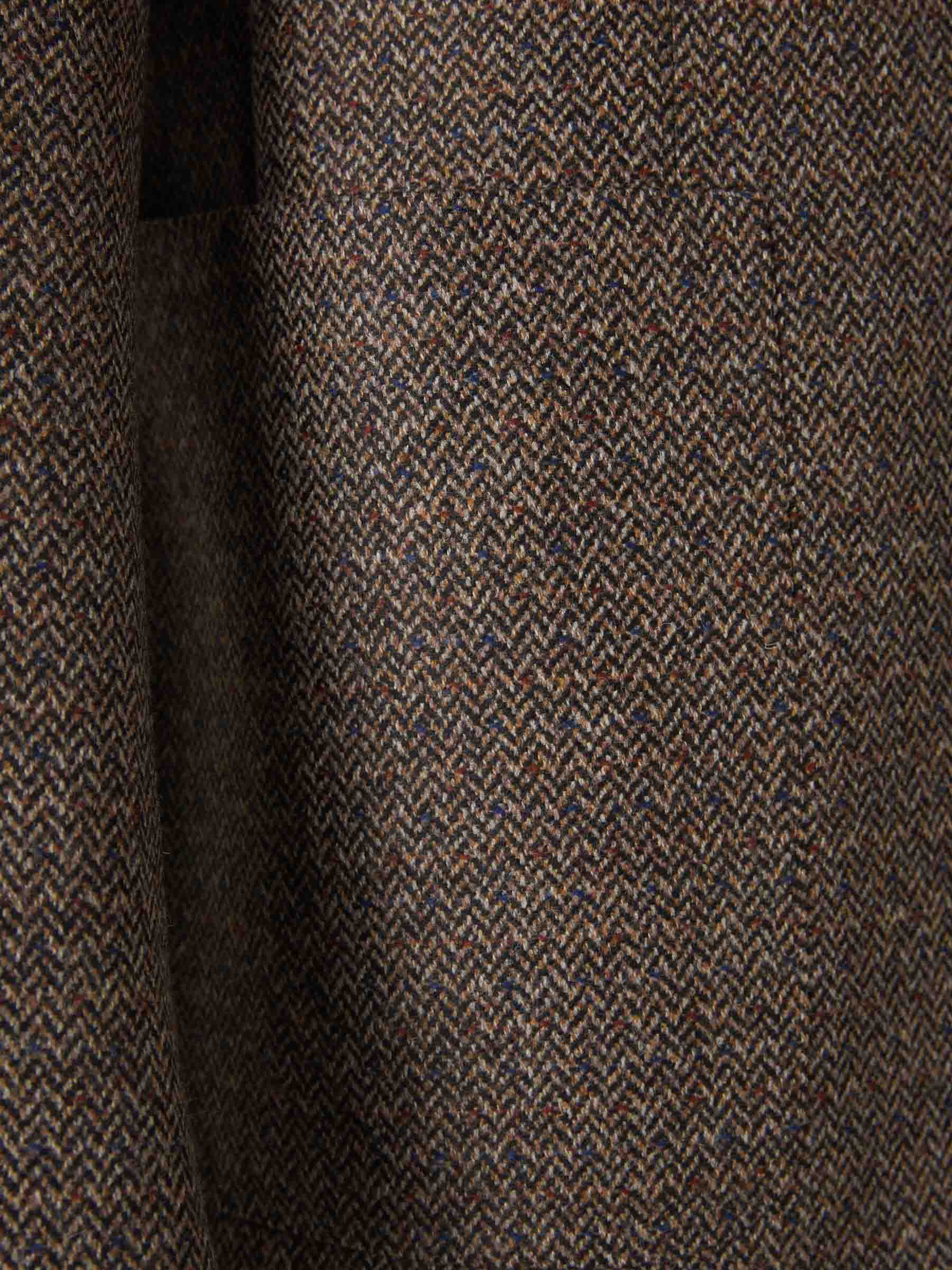 Outlet online Canali Hombre Americana Lana Y Cashmere color Marron sku 302-003362 01 - Foto 9