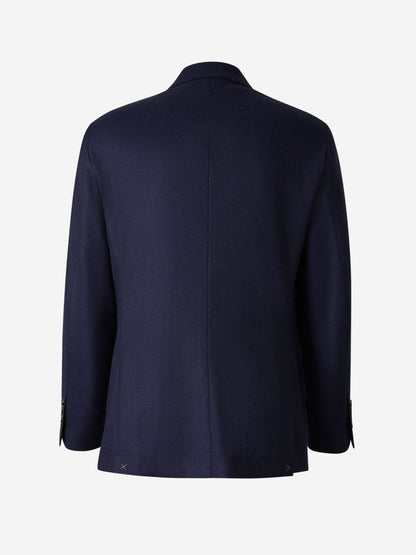 Outlet online Brunello Cucinelli Hombre Americana Cruzada Lana color Azul Marino sku 302-003382 01 - Foto 2