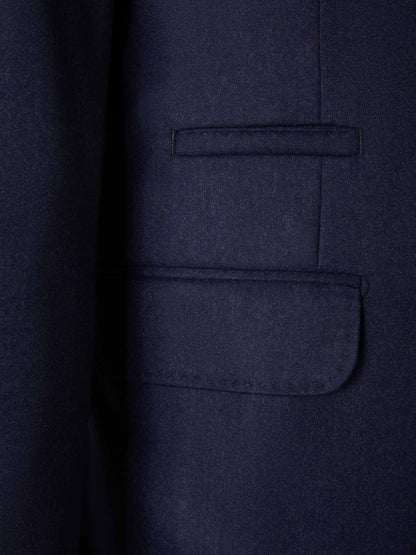 Outlet online Brunello Cucinelli Hombre Americana Cruzada Lana color Azul Marino sku 302-003382 01 - Foto 4
