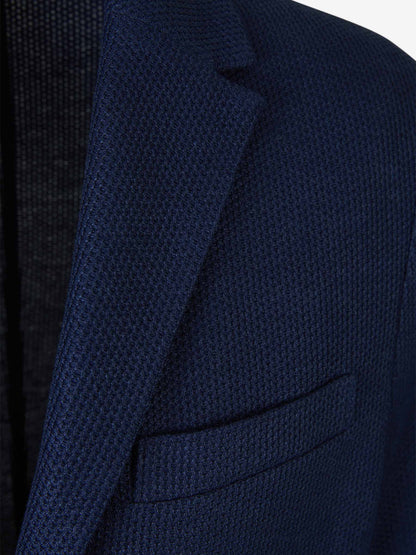 Outlet online Harris Wharf Hombre Americana Lino y Algodón color Azul Marino sku 302-003412 01 - Foto 3