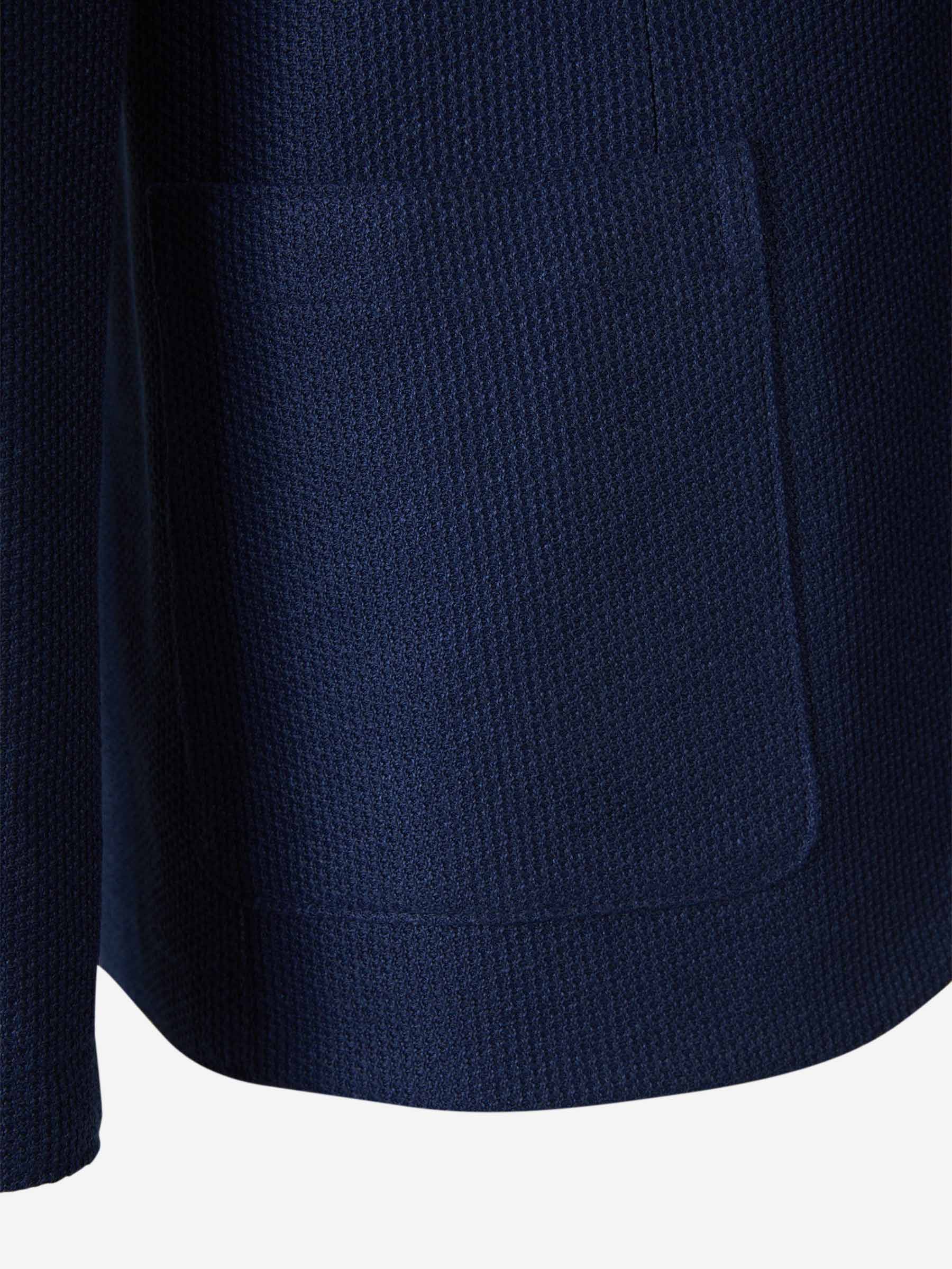 Outlet online Harris Wharf Hombre Americana Lino y Algodón color Azul Marino sku 302-003412 01 - Foto 4