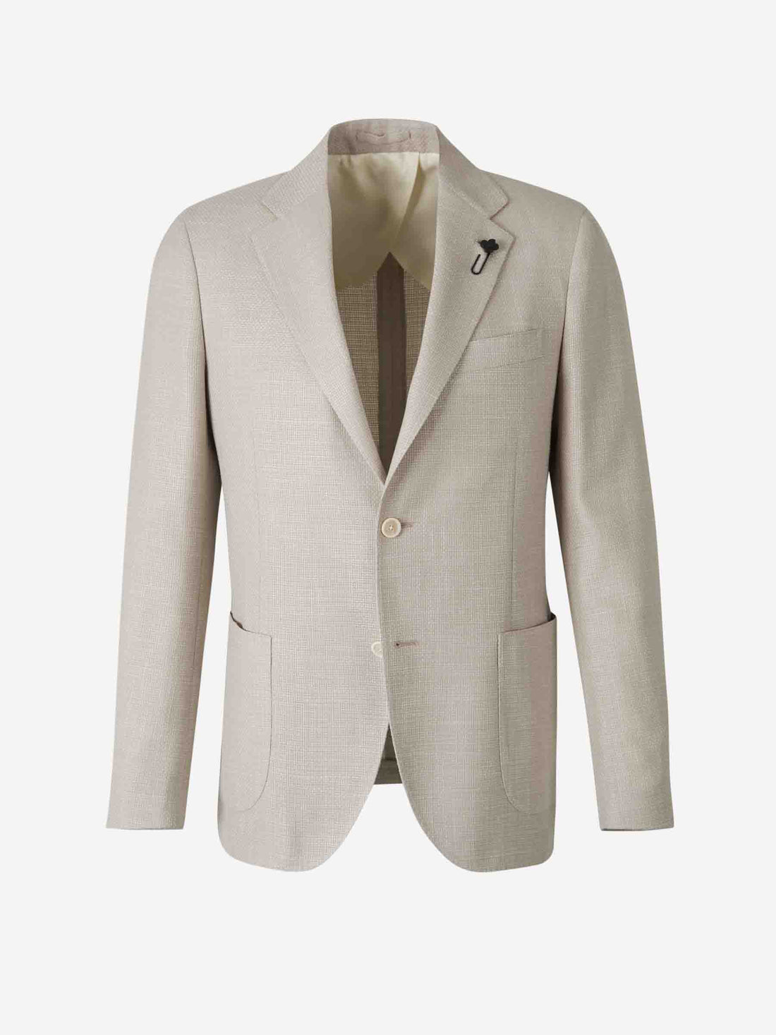 Lardini Hombre Barcelona Americana Recta Lana color Beige sku 302-003531 01 - Foto 1