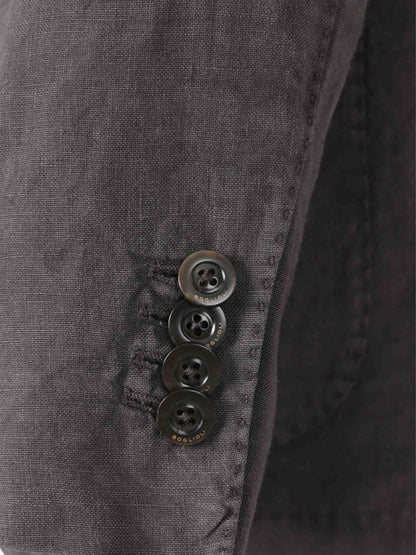 Boglioli Hombre Barcelona Americana Recta Lino color Marrón sku 302-003535 01 - Foto 3