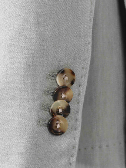 Boglioli Hombre Barcelona Americana Recta Mezcla color Verde sku 302-003537 01 - Foto 4