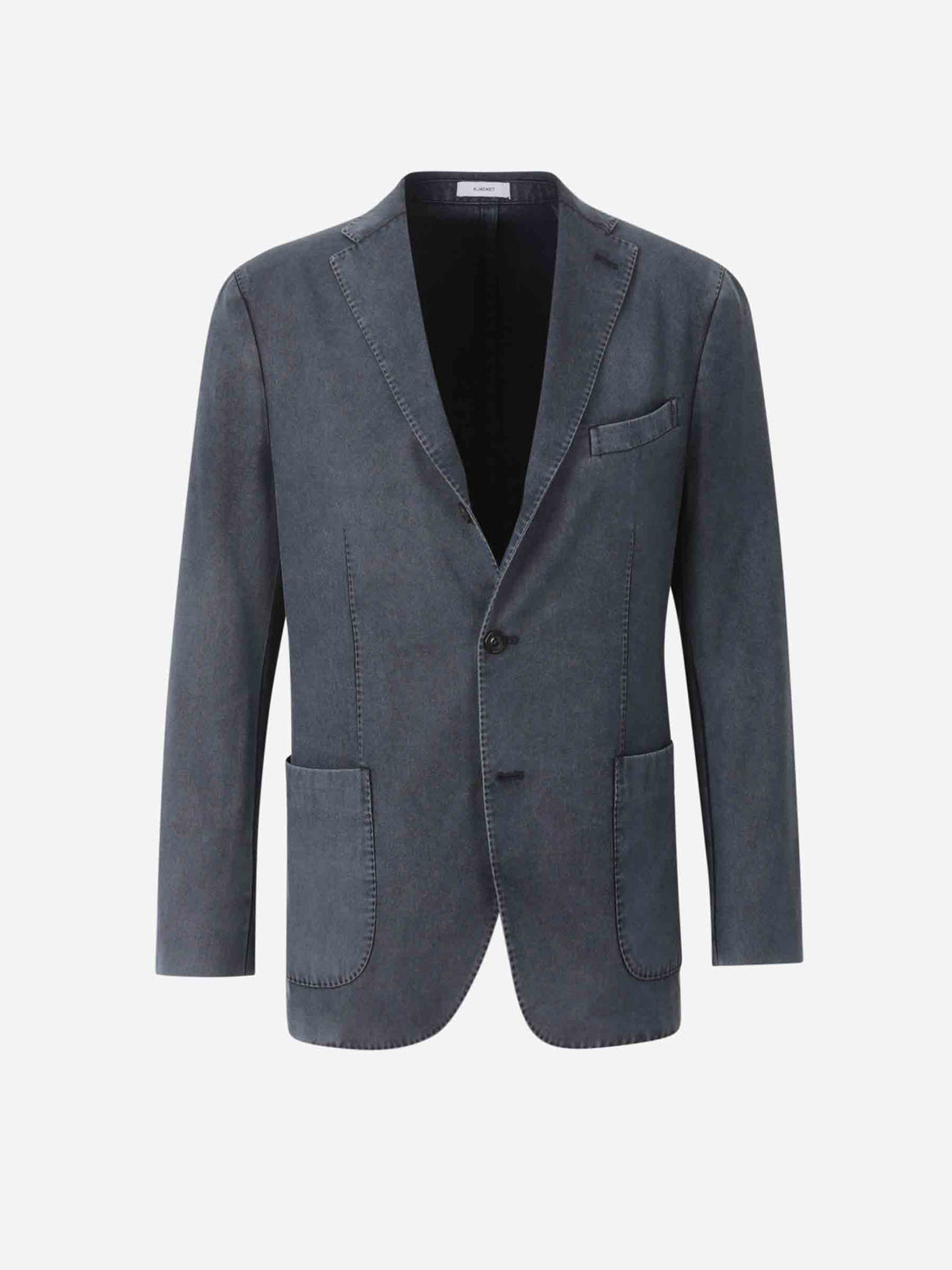 Outlet online Boglioli Hombre Americana Recta Lana color Azul Marino sku 302-003540 01 - Foto 1