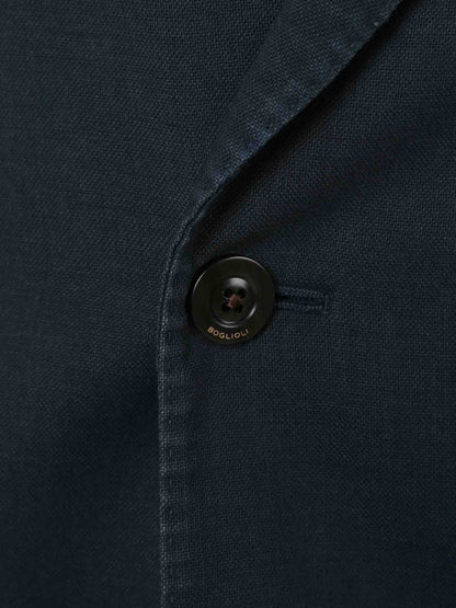 Outlet online Boglioli Hombre Americana Cruzada K color Azul Noche sku 302-003541 01 - Foto 4