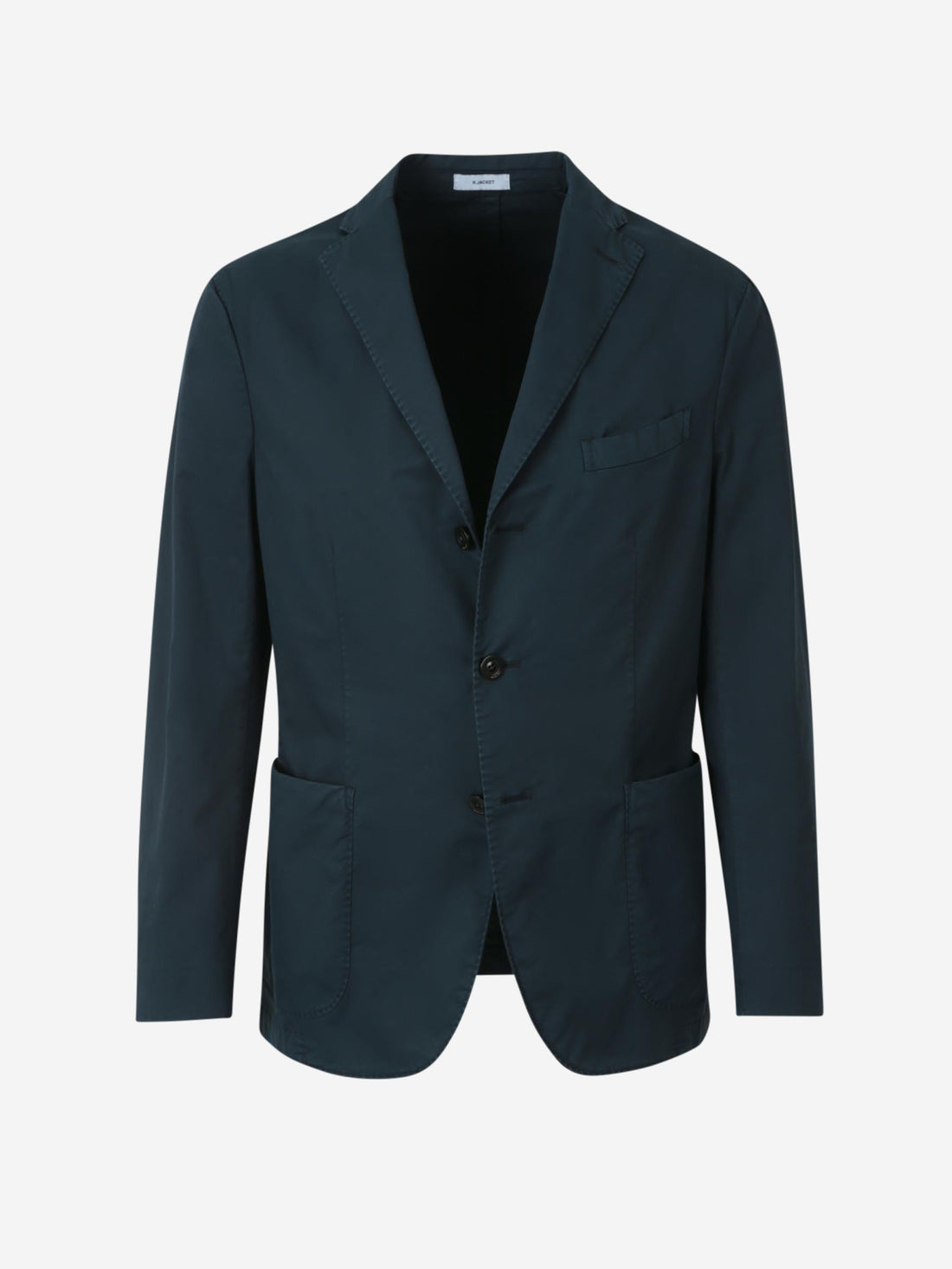 Boglioli Hombre Barcelona Americana Lisa Algodón color Azul Marino sku 302-003543 01 - Foto 1