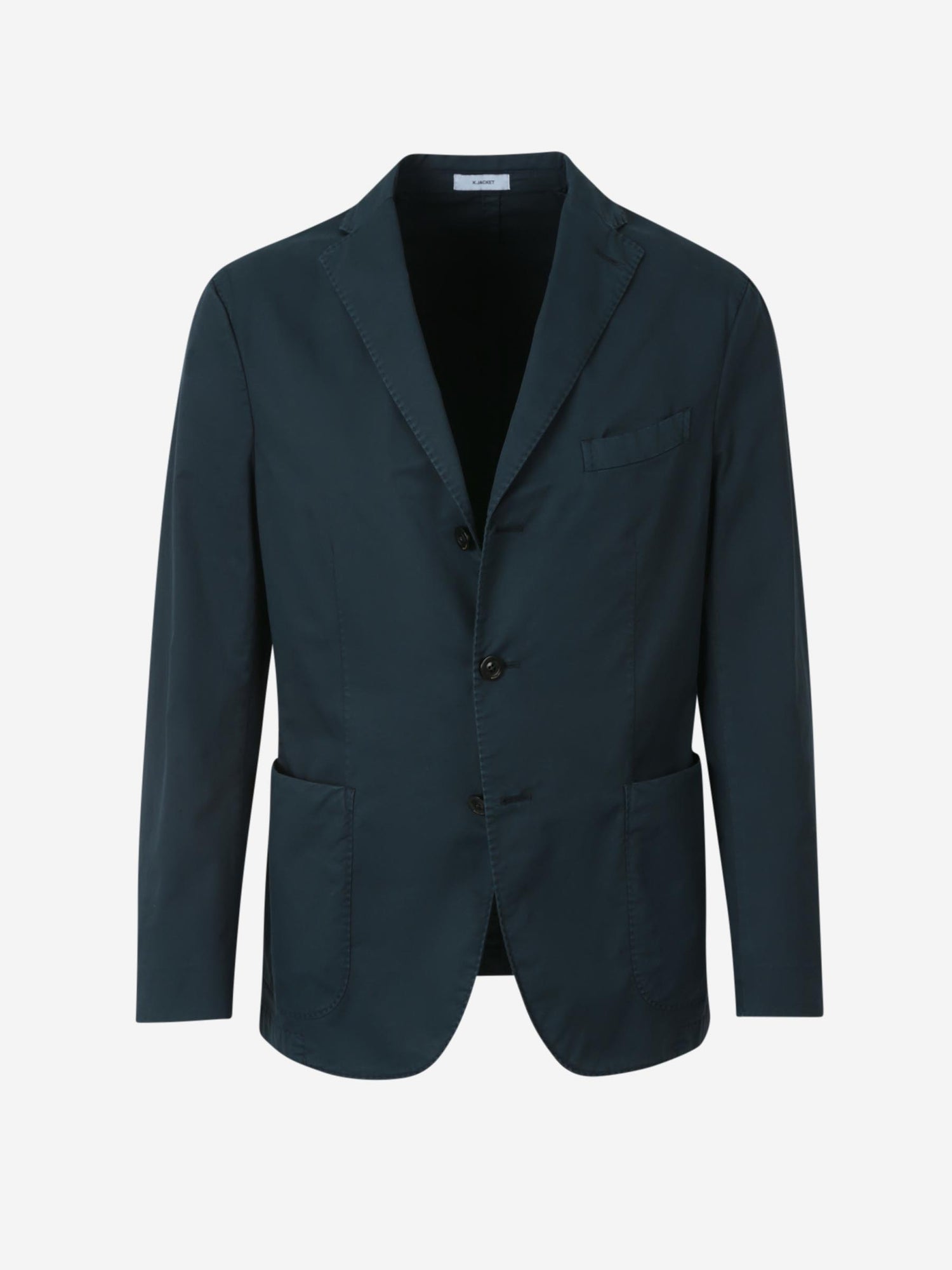 Boglioli Hombre Barcelona Americana Lisa Algodón color Azul Marino sku 302-003543 01 - Foto 1