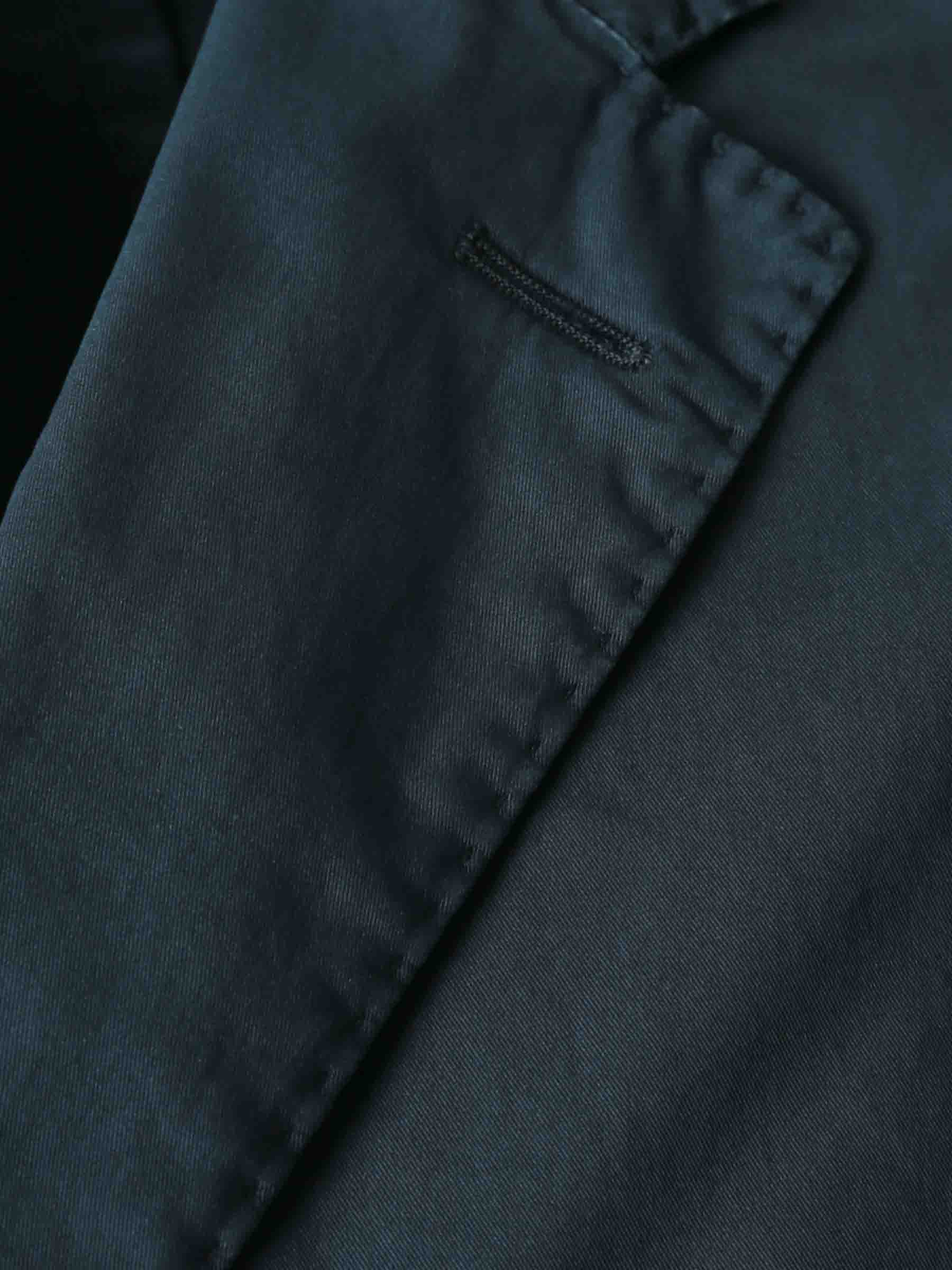 Boglioli Hombre Barcelona Americana Lisa Algodón color Azul Marino sku 302-003543 01 - Foto 3