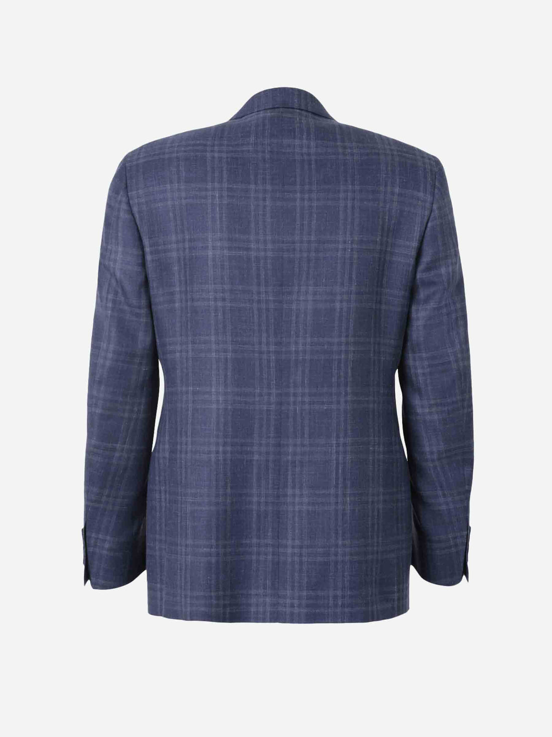 Canali Hombre Barcelona Americana Lana Cuadros color Azul Cobalto sku 302-003547 01 - Foto 2
