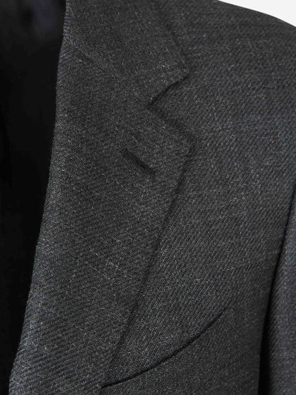 Canali Hombre Barcelona Americana Jaspeada Lana color Gris Piedra sku 302-003548 01 - Foto 3