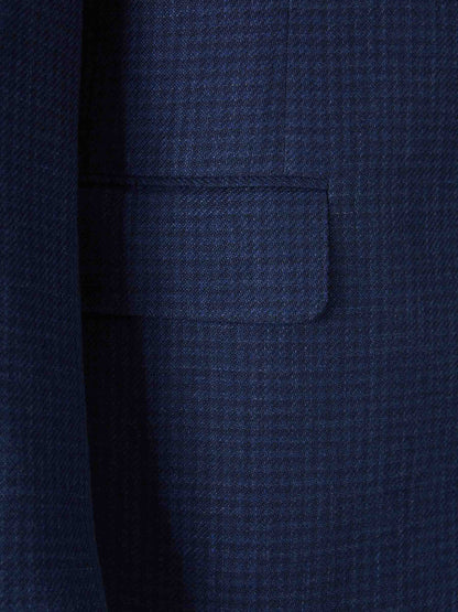 Outlet online Canali Hombre Americana Pata de Gallo color Azul Marino sku 302-003549 01 - Foto 4