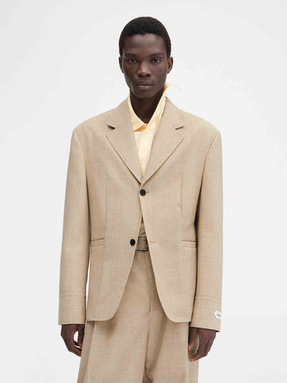 Outlet online Jacquemus Hombre Americana Recta Canevas color Beige sku 302-003556 01 - Foto 4